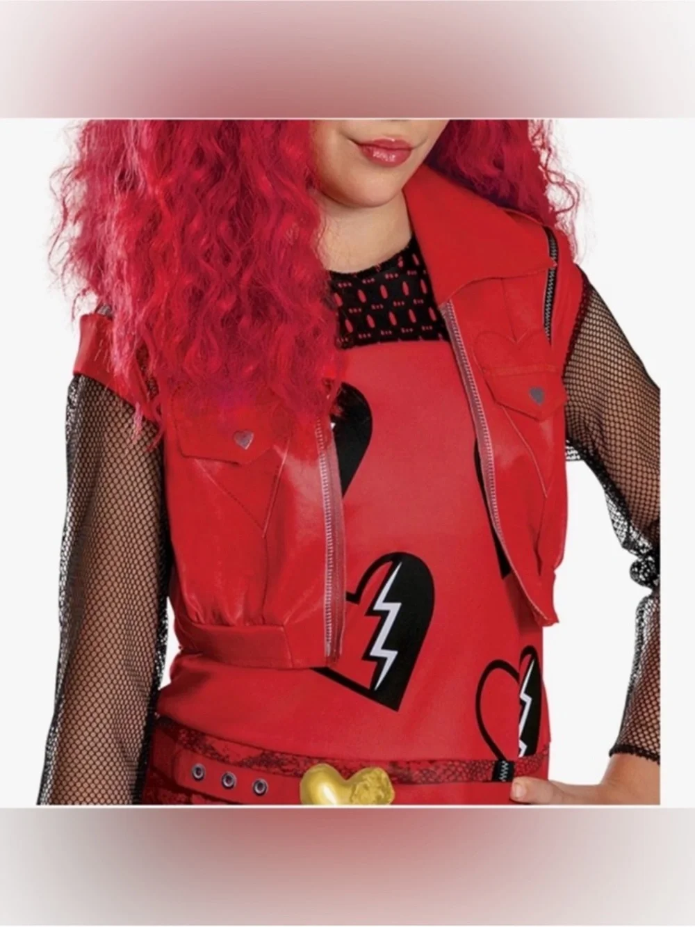 Disney Descendants The Rise of Red Halloween Costume - Picture 3 of 6